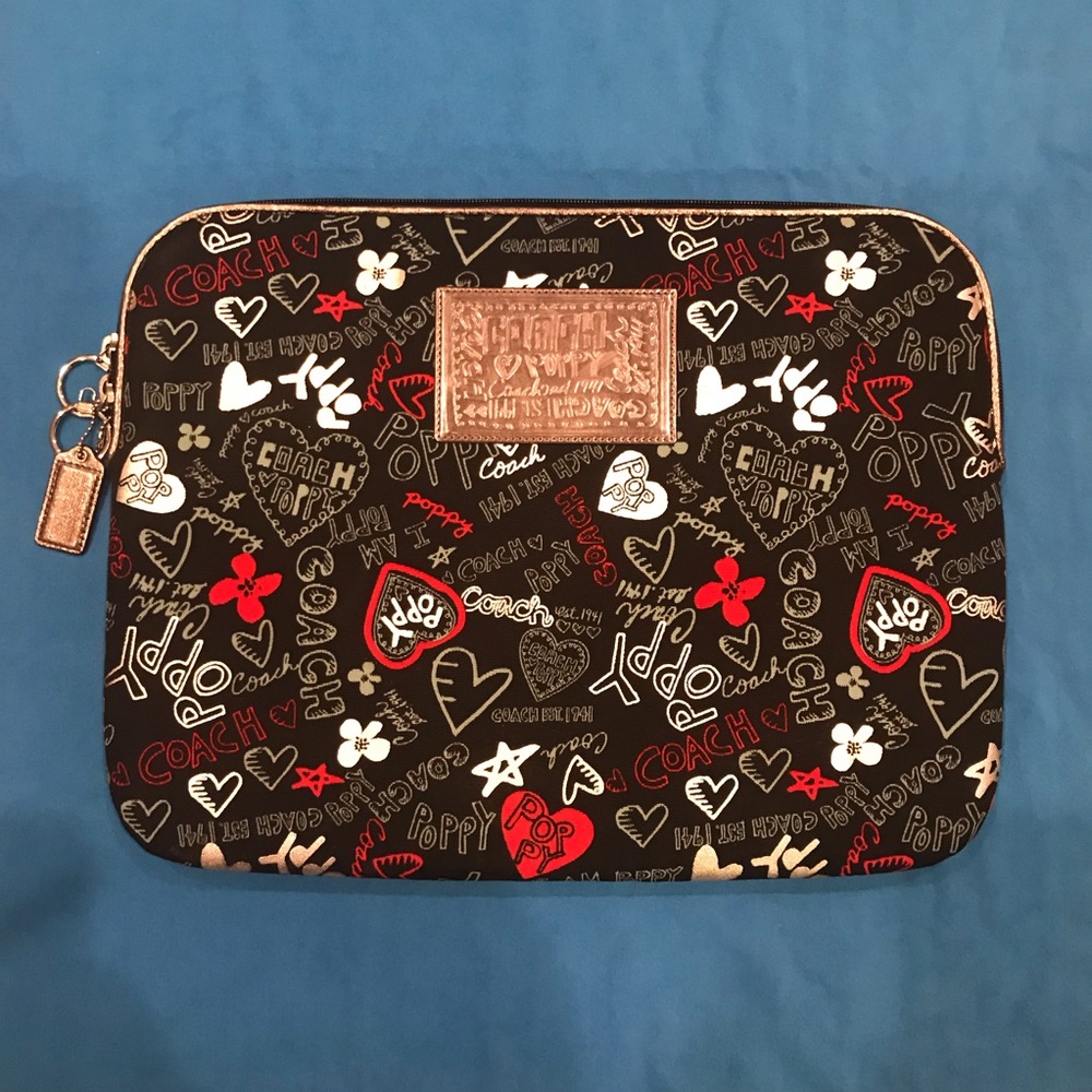 Coach Poppy Padded 15” Laptop Sleeve